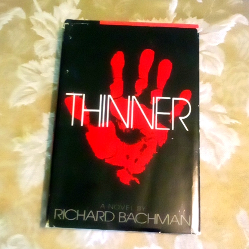 Stephen King aka Richard Bachman Thinner book club Ed, 1984 very good condition